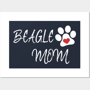 beagle mom Posters and Art